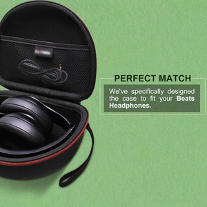 Para Beats Estuche para <span class=keywords><strong>auriculares</strong></span>-Estuche protector de almacenamiento de EVA duro para Studio Pro/Solo 4/Studio 3 & <span class=keywords><strong>TOZO</strong></span> HT2 (Organizador de viaje) - Product Image 5