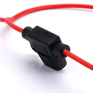 Car Fuse 12V 24V Standard Add A Circuit Fuse Tap Back Blade Holder Plug Socket Automotive Fuse Connector