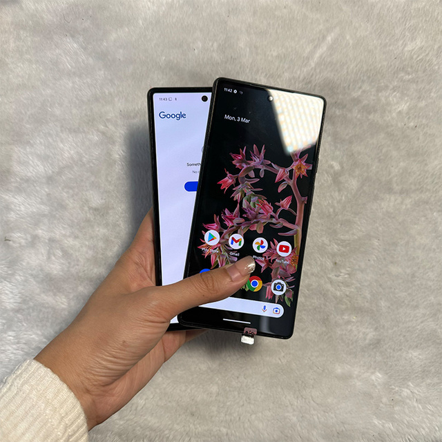Cheap Price Origine Phones for Google  6 Second Hand Mobile Phones 5g Bulk Used Phones Supplier Android Unlocked