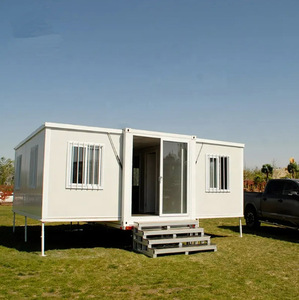 <span class=keywords><strong>CND</strong></span> Factory 20ft 30ft 40ft Casa de expansión plegable 3 en 1 Material de panel sándwich de acero duradero Casa de contenedores expandible - Product Image 3