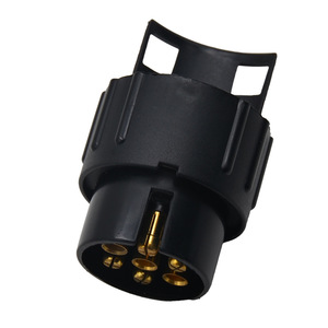 7 Pin To 13 Pin <b>Plug</b> <b>Adapter</b> Waterproof Round For Rv And Trailer - Product Image 3