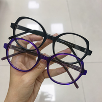 Déstockage d'usine, fabricants de gros de haute qualité, lunettes optiques en acétate épaisses faites à la main, montures de lunettes