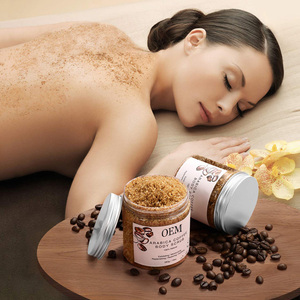 ODM/OEM 100% aceite <span class=keywords><strong>de</strong></span> coco Natural aceite <span class=keywords><strong>de</strong></span> almendra dulce café exfoliante cuerpo Etiqueta Privada - Product Image 5