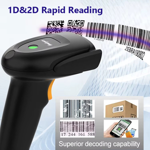 Lecteur de mã barre codigo de barras portatil có dây 1D 2D USB máy quét mã vạch USB có dây 2D Đầu đọc mã vạch MÁY QUÉT SÚNG QR mã - Product Image 2