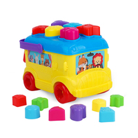 Jeu de blocs en plastique en forme d'animaux, jeu d'association, coordination œil-main, éducation cognitive des couleurs, jouets pour bébés de 6 à 12 mois