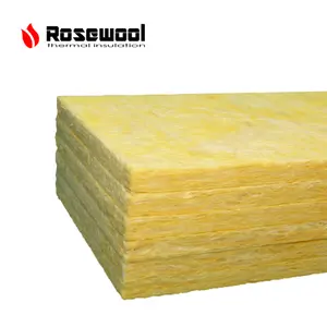 Wholesale centrifugal glass wool roll felt steel structure thermal insulation glass fiber glass wool