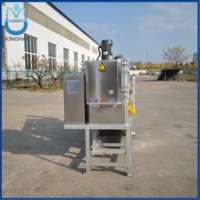 Presse à vis multi-disques en acier inoxydable SUS304 résistante à la corrosion pour la déshydratation des boues de déchets de déversements et des boues de lixiviation des décharges.