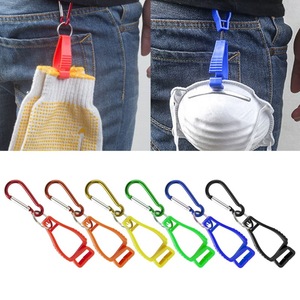 Clip pour gants, crochet en plastique multifonctionnel pour gants de travail et masques, accessoire d'outillage de suspension, clip de sécurité pour la construction - Product Image 4