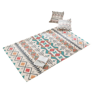 Tùy chỉnh thiết kế handmade chần cửa mat với mô hình câu đố hấp dẫn giá trong nhà chào đón thảm với logo - Product Image 6