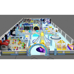 Manège sur le thème de l'océan pour parc d'attractions intérieur, équipement de jeux intérieur souple, aire de jeux avec trampolines pour enfants - Product Image 4