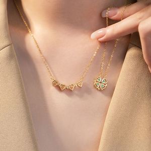 Collier Cœur Papillon en Argent 925 Plaqué Rhodium avec Zircon, Vente en Gros Usine, Bijoux de Fiançailles et de Mariage - Product Image 5