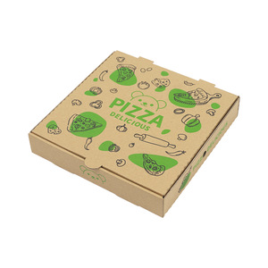 Boîtes d'emballage alimentaire en papier kraft biodégradables, créatives, portables, empilables, pour cadeaux, snacks et pizzas, vente en gros - Product Image 3