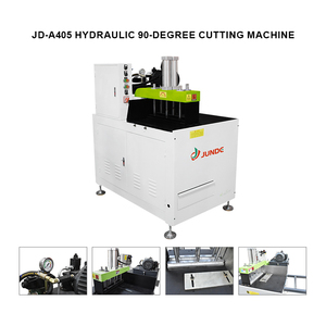 JUNDE Window and door Processing 4.1kw 90 Degree Hydraulic Pneumatic Single Head System Cutting Machine for Aluminum and <b>Copper</b> - Product Image 3