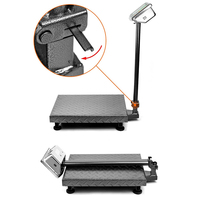 Báscula Digital de Plataforma Electrónica TCS de 180 kg, en Oferta