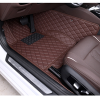 Tapis de voiture en cuir 5D de luxe en gros, ensemble complet durable pour 328i 330i