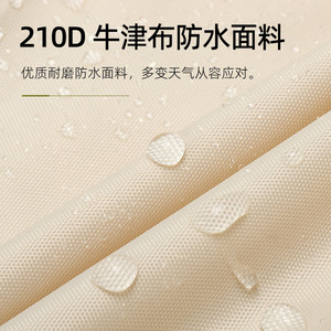 Toldo de Sombra para Exteriores Xinda, 20M, Hexagonal, de Tela Oxford, para Campamentos, Picnics, Protección Contra la Lluvia - Product Image 5