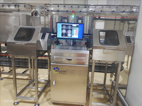 Machine d'inspection visuelle industrielle professionnelle automatique pour conteneurs alimentaires métalliques, haute précision, détecte rayures et bosses, garantie 1 an