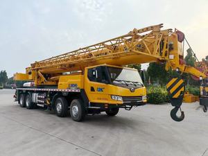 Grue sur camion XCMGG d'occasion QY50KC, capacité de levage maximale de 50 tonnes, excellent état, moteur inclus - Product Image 2