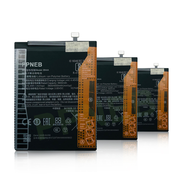 OEM Factory Lithium Phone Battery for Xiaomi Redmi Note 7 Pro BN4A 4000mAh Replaceable Battery Manufacturer
