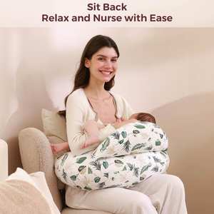 Almohada de Lactancia Ergonómica con Soporte y Comodidad, con Cubierta Extraíble - Product Image 2