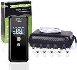 Alcootest numérique haute précision à pile à combustible, professionnel, portable, 123 enregistrements de tests, durée de vie de 3 ans pour - Product Image 5