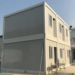 Çin ucuz Nz restoran prefabrik evler kapsül otel 2 yatak odalı 1 banyo prefabrik konteyner ev