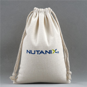 Sacs en toile de coton réutilisables avec cordon de serrage pour la promotion, les cadeaux et l'emballage de bijoux - Product Image 5