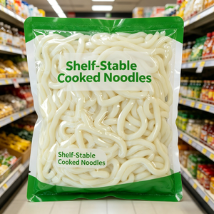 Fideos Cocidos Veganos de Larga Duración, Comida Instantánea Asiática Tradicional - Product Image 6