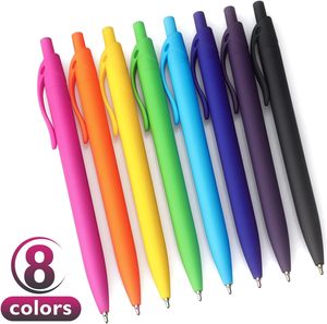 Bolígrafo Promocional Personalizado con Logotipo, Color Naranja, con Tinta Negra y Azul de 1.0 mm, Material Plástico No Borrable, para Regalos - Product Image 2