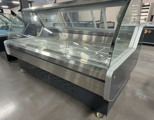 Vitrine Réfrigérée Professionnelle pour <span class=keywords><strong>Charcuterie</strong></span> et Plats Cuisinés, Idéale pour Supermarchés et Restaurants, 220V/110V - Product Image 5