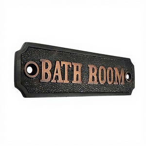 Decorative Metal Pantry Door Sign Stylish Kitchen <b>Wall</b> <b>Plaque</b> Vintage Home Interior Accent <b>for</b> Pantry Cabinet Dining Room - Product Image 5