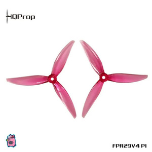 Hqprop R29V4 ใบพัดโดรนแข่งสามใบพัด สีชมพู สำหรับการบินย้อนกลับและไปข้างหน้า อุปกรณ์เสริมสำหรับการบินสำหรับเยาวชน - Product Image 2