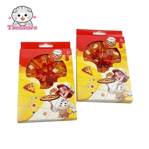 Caramelos de Goma con Sabor a <span class=keywords><strong>Pizza</strong></span>, Caramelos de Goma con Sabor a Frutas, Caramelos de Gelatina Suave, Complementados con Mermelada y Caramelos Explosivos - Product Image 2