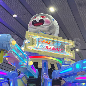 Fabbricazione professionale auto controllo <span class=keywords><strong>aereo</strong></span> animale coniglio pazzo nuovo Design parco divertimenti 16 posti auto <span class=keywords><strong>aereo</strong></span> per la vendita - Product Image 4