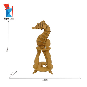 Venta caliente precio <span class=keywords><strong>de</strong></span> fábrica regalos Sea Animal serie 3D diseños personalizados 3D rompecabezas modelo <span class=keywords><strong>de</strong></span> caballito <span class=keywords><strong>de</strong></span> mar para la escuela niños y adultos - Product Image 6