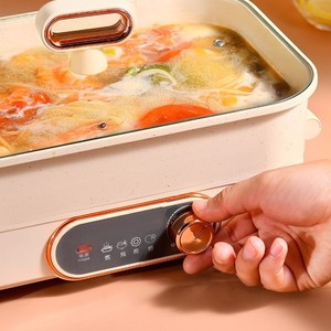 Marmite carrée de grande capacité Marmite électrique multifonction Marmite à température réglable antiadhésive Marmite à pâtisserie - Product Image 6