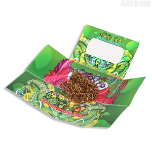 Nouvel Arrivage Plateau à Cigarettes Multifonctionnel Pliable et Broyeur à Tabac 2-en-1 Portable en Plastique avec Fermeture Magnétique - Product Image 1