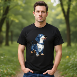 T-Shirt Unisex 210GSM 100% Cotone, Casual, Traspirante, Resistente, con Stampa DTF, Maglietta da Uomo - Product Image 3