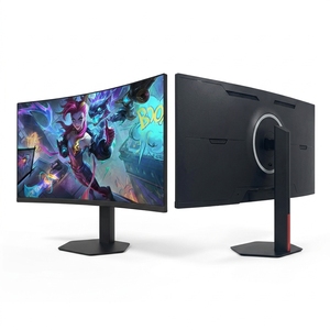 Écran de bureau incurvé pour ordinateur <span class=keywords><strong>PC</strong></span>, ultra-large 34 pouces, réglable en hauteur, UHD <span class=keywords><strong>4K</strong></span>, 165 Hz, 180 Hz, OEM ODM - Product Image 1