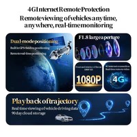 Enregistreur de Conduite SJS à Quatre Canaux 4G avec Localisateur, Gestion de Flotte d'Entreprise, Surveillance à Distance en Temps Réel et Caméra de Vision Nocturne Beidou