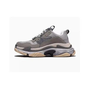 Triple <strong>S</strong> Sporty Retro Designer <strong>Trainers</strong> for <strong>Men</strong> Women-Lightweight Breathable Mesh Lining Spring Platform Sneakers Clear Sole - Product Image 5