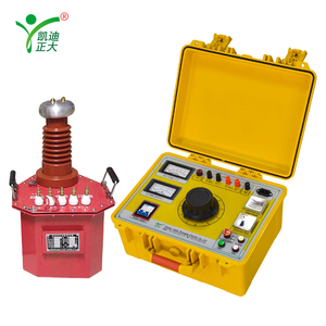 เครื่องทดสอบฉนวนไฟฟ้ากระแสสลับ/กระแสตรงแรงดันสูง KDYD 10kVA/100kV แบบน้ำมัน  สำหรับทดสอบฉนวนไดอิเล็กทริกในช่วงความถี่กำลังไฟฟ้า ชุดทดสอบฮิปอต - Product Image 1
