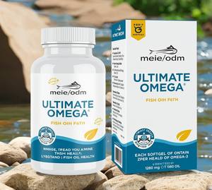 Ômega 3 Óleo De Peixe 1000mg Bacalhau Óleo De Fígado Cápsulas Cápsula - Product Image 4