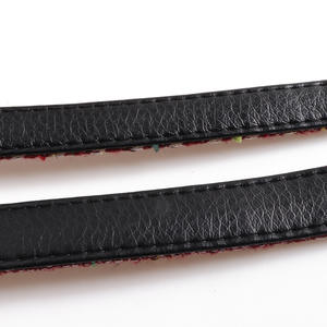 Collar de Perro Elegante de Cuero PU, Ajustable, Diseño de Tela de Moda Diaria, Collar para Mascotas, Estilo Clásico de Princesa, Collar para Perros Poodle y Teddy - Product Image 4