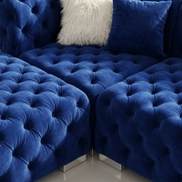 Canapé d'angle inclinable en L de luxe moderne, haute qualité, en tissu velours capitonné, avec fonction de relaxation électrique, super confortable, pour centres commerciaux et hôtels