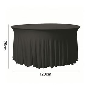 Custom White <b>Table</b> <b>Cloth</b> <b>Round</b> <b>Table</b> Clothes for Wedding - Product Image 2