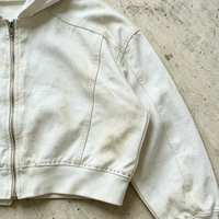 Fournisseur de choix : Sweat à capuche vintage avec strass, style streetwear hip-hop, anti-rétrécissement, effet vieilli, broderie de patchs de haute qualité