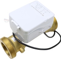 Compteur d'eau à ultrasons à télécommande sans fil R250 R400 de haute précision en laiton Lorawan Gsm DN32 DN40 DN50 compteur d'eau