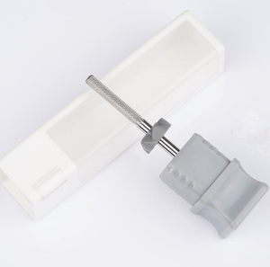 หัวเจียรเล็บ Nature Nail Buffer Bit 3XF แบบปลายมนพิเศษ เงิน ทังสเตนคาร์ไบด์ สำหรับทำเล็บ ขัดหนังกำพร้า ปลอดภัย - Product Image 6