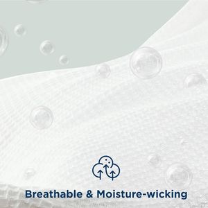 Manta de Algodón 100% Popular, Tamaño King, Diseño Liso de Gofre, Ecológica, Tejida, Suave y Tranquila para el Verano - Product Image 3